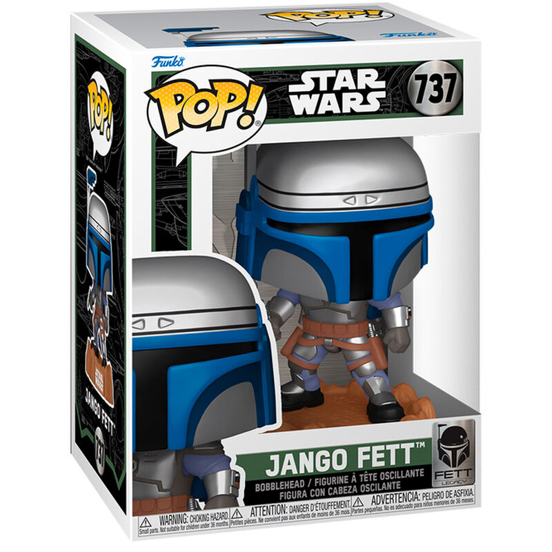 Figura POP Star Wars Jango Fett Frikytopia