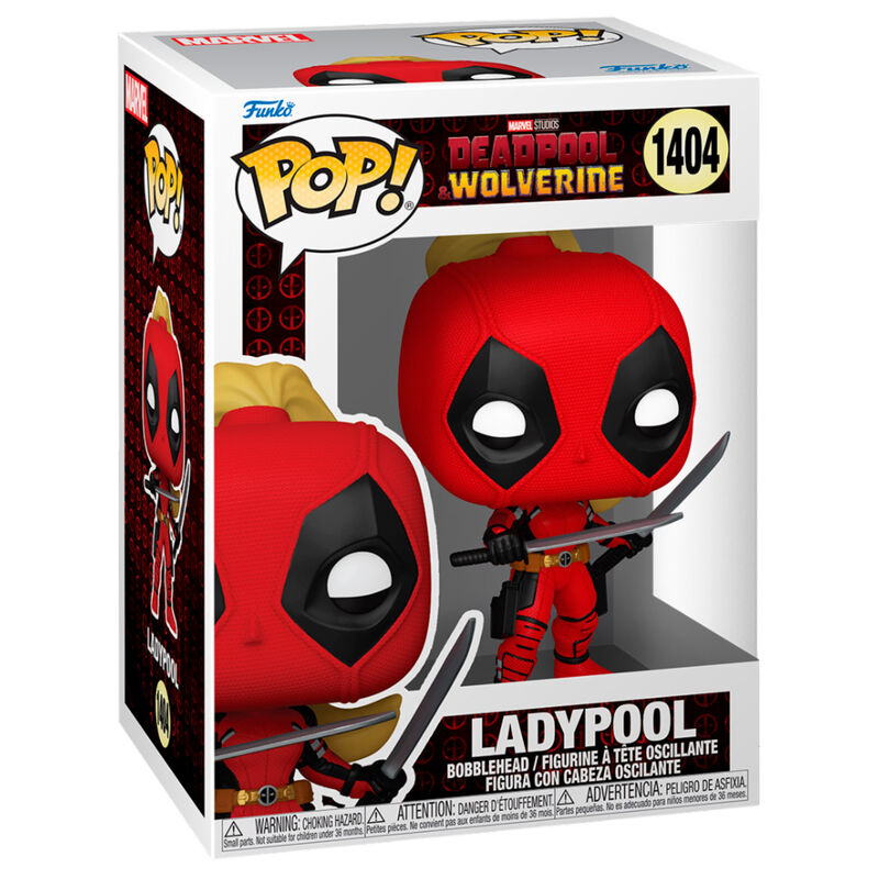 Deadpool 3 POP Marvel Vinyl Figura Ladypool 9cm Frikytopia