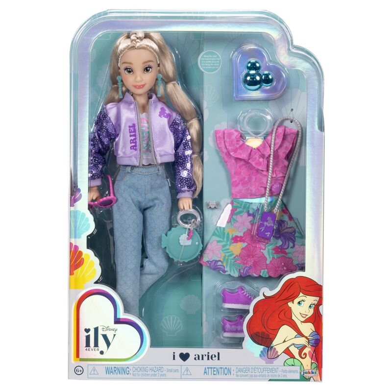 Muñeca Fashion Doll Ariel La Sirenita Disney ily 4Ever 28cm Frikytopia