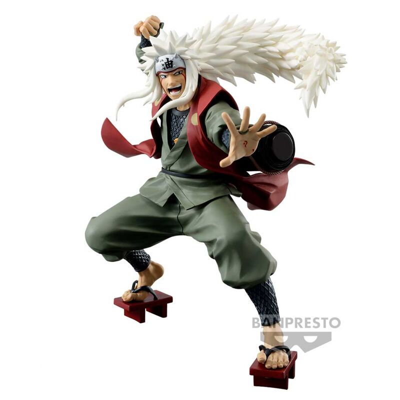 Figura banpresto naruto shippuden colosseum jiraiya 15cm