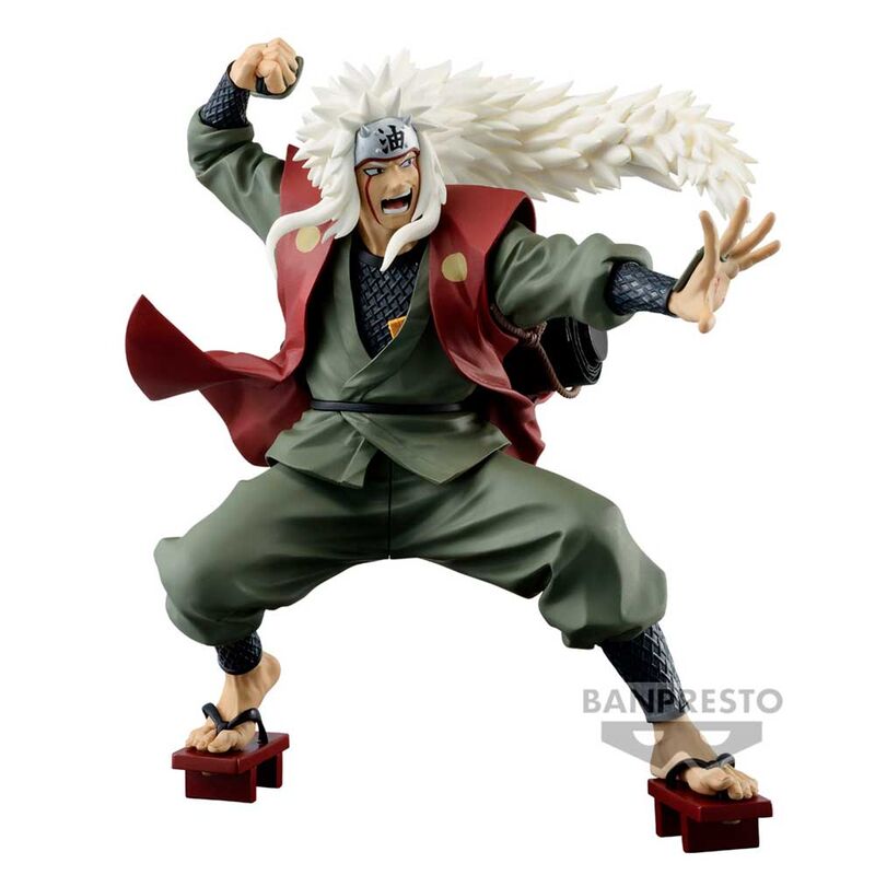 Figura banpresto naruto shippuden colosseum jiraiya 15cm