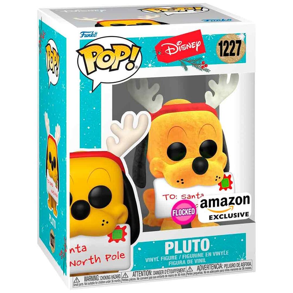 Figura POP Disney Holiday Pluto Exclusive Frikytopia