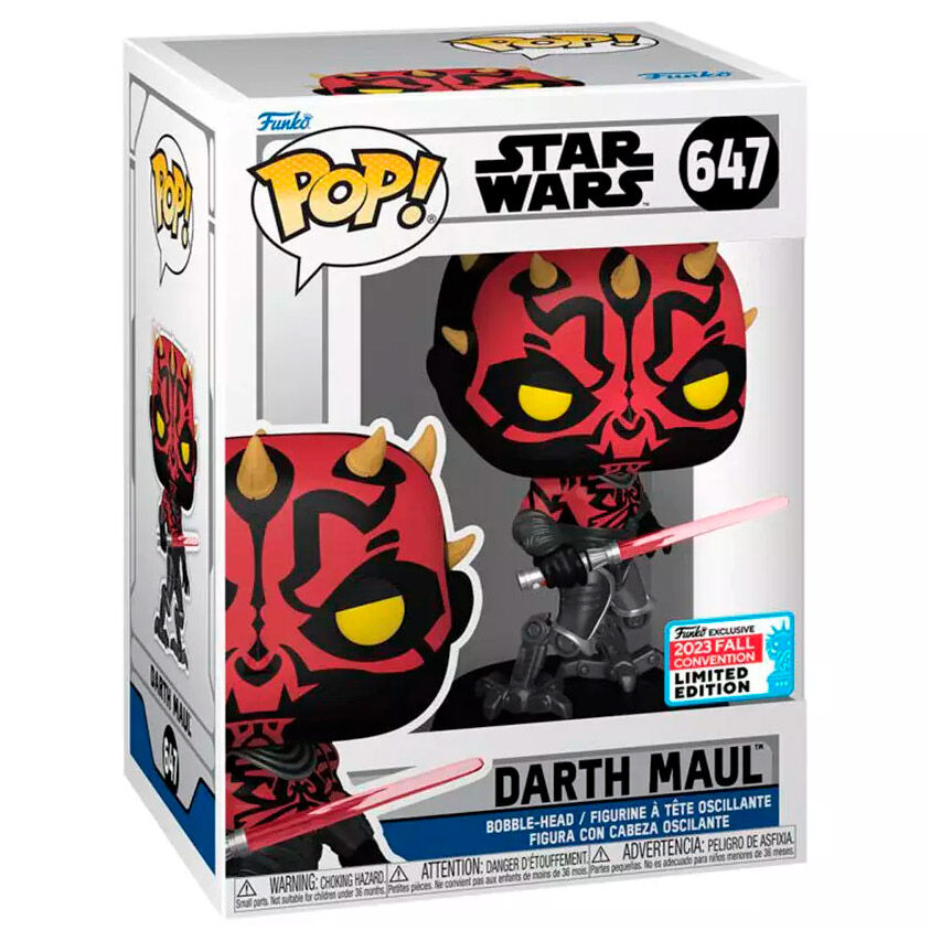 Figura POP Star Wars Darth Maul Exclusive v2