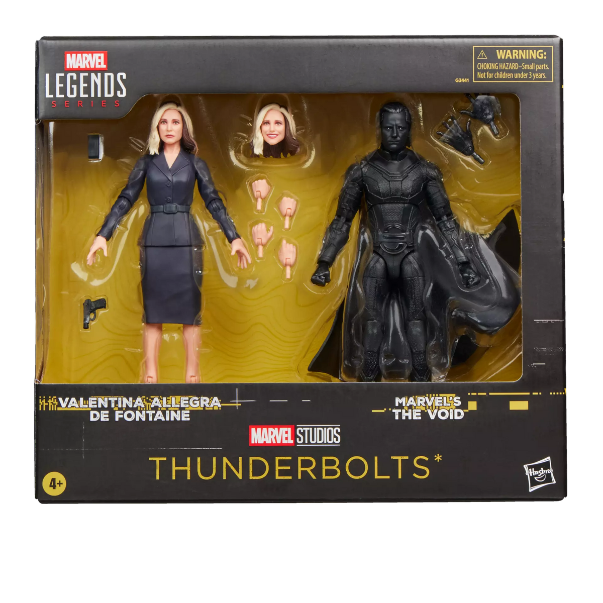 Thunderbolts Marvel Legends Pack de 2 Figuras Valentina Allegra de Fontaine & Marvel's The Void 15 cm