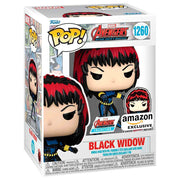 Figura POP Marvel Avengers 60th Anniversary Comic Black Widow with Pin