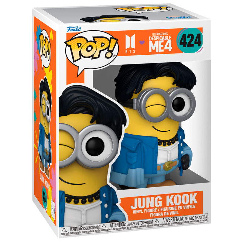 Figura POP Gru Mi Villano Favorito 4 Jung Kook Minion Frikytopia