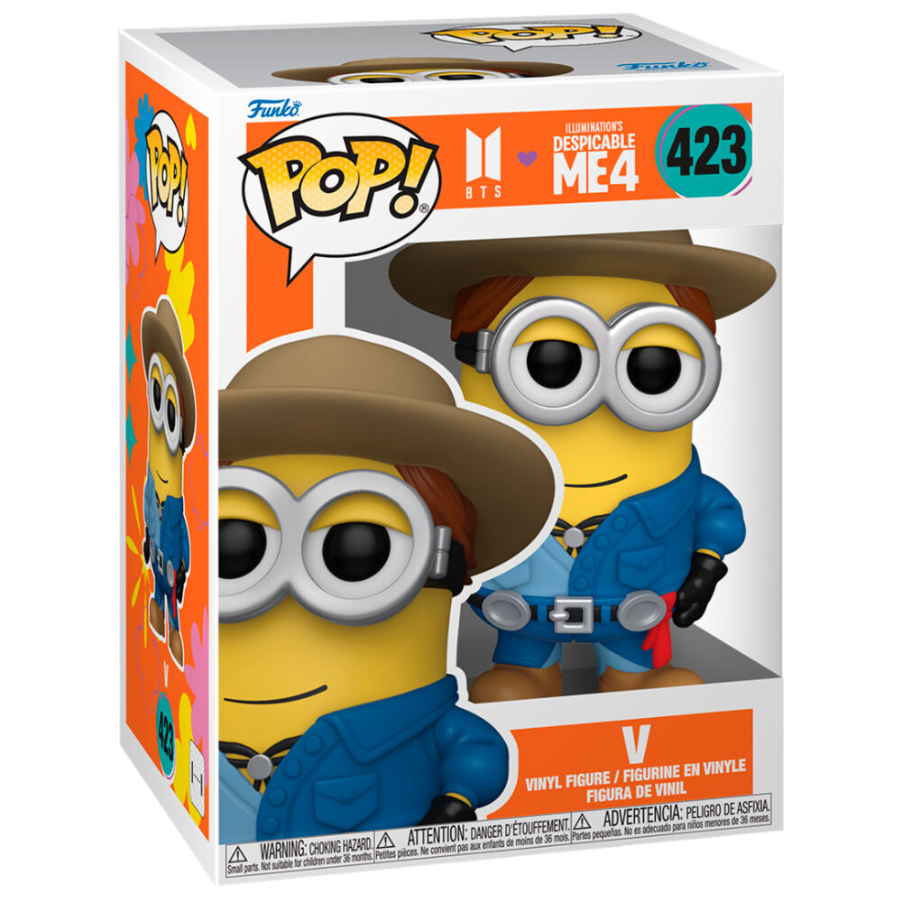 Minions x BTS POP Rocks Vinyl Figura V 9cm