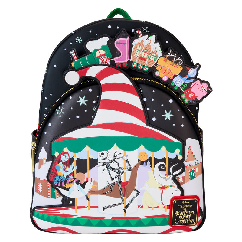 Mochila Journey to Christmas Town NBC Disney Loungefly Frikytopia