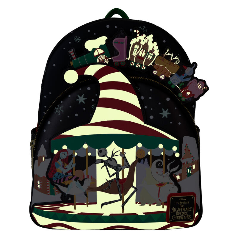 Mochila Journey to Christmas Town NBC Disney Loungefly