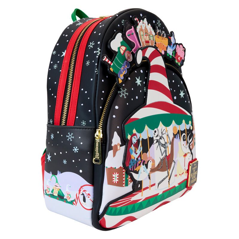 Mochila Journey to Christmas Town NBC Disney Loungefly