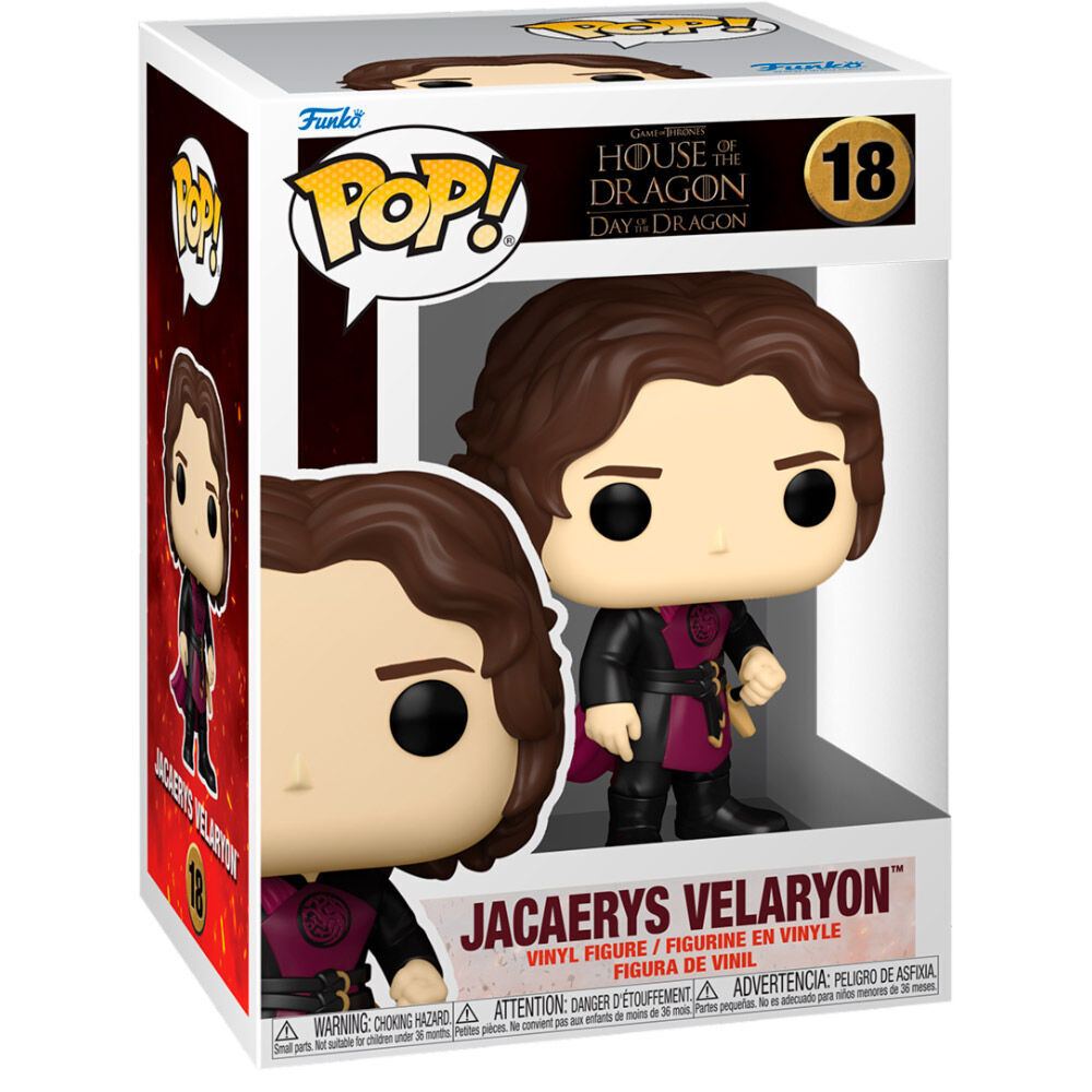 La casa del dragon Figura POP TV Vinyl Jacaerys Valaryon 9cm