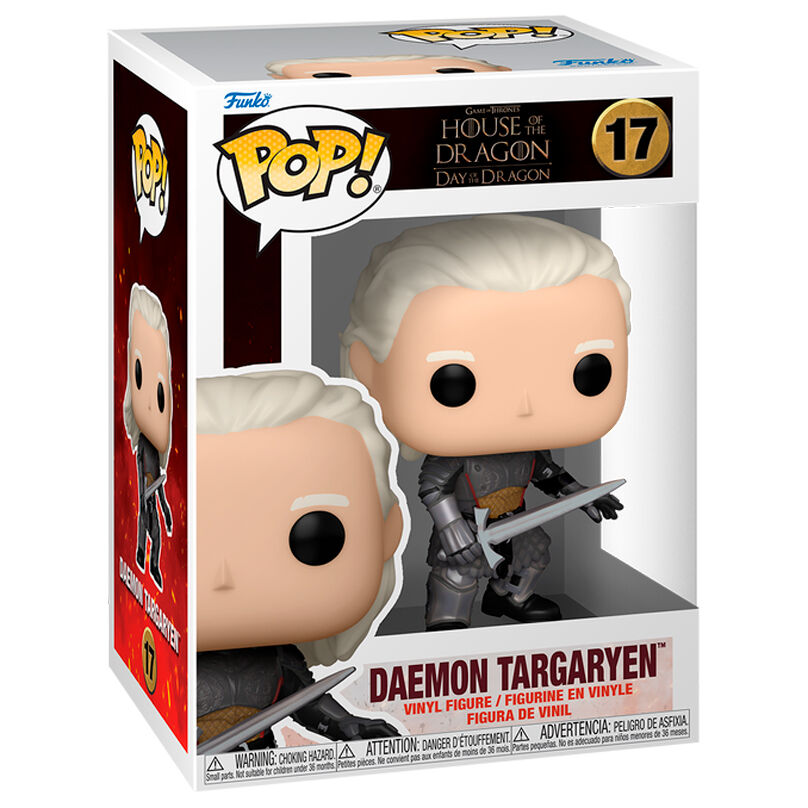 La casa del dragon Figura POP TV Vinyl Daemon Targaryen 9cm