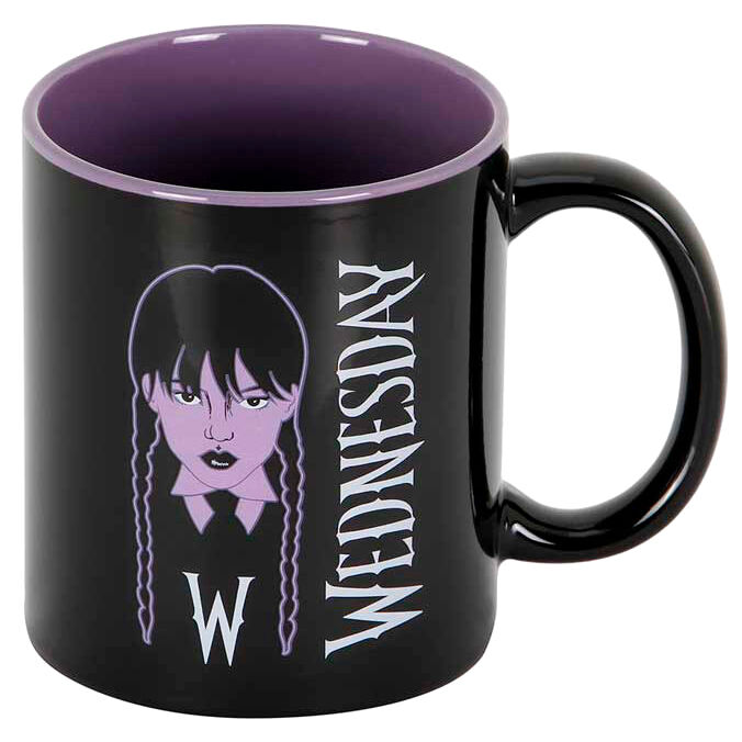 Taza karactermania miercoles addams
