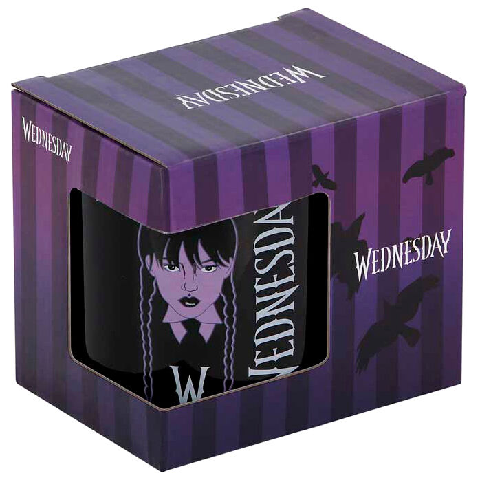 Taza karactermania miercoles addams
