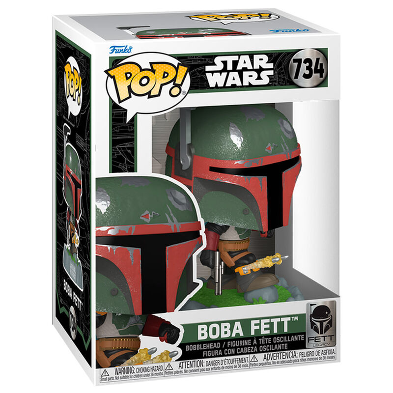 Figura POP Star Wars Boba Fett Frikytopia