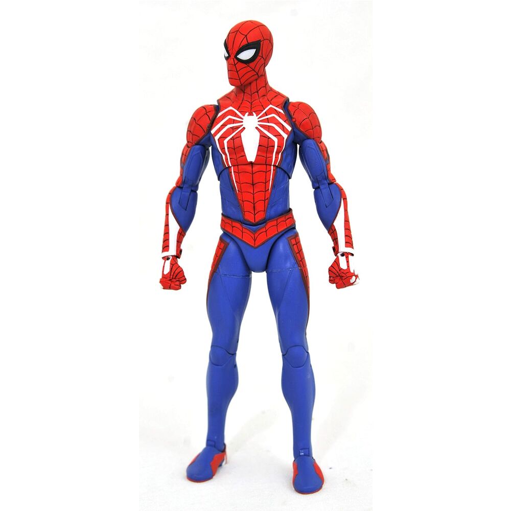 Spider - man action fig. 18 cm marvel select gameverse re - run