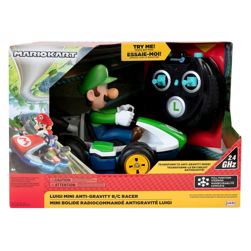 Coche Mini RC Racer Luigi Mario Kart Nintendo radio control Frikytopia