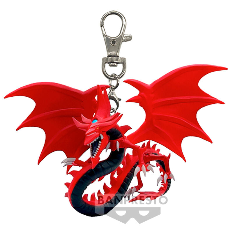Llavero banpresto yu-gi-oh duel monsters slifer el dragon volador 6cm