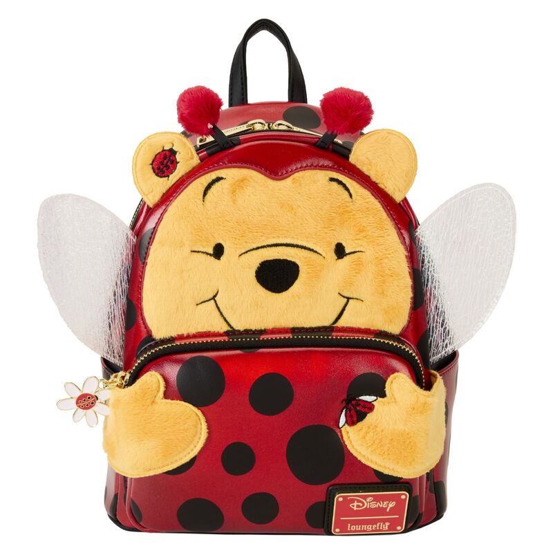 Mochila Ladybug Winnie the Pooh Disney Loungefly 26cm Frikytopia