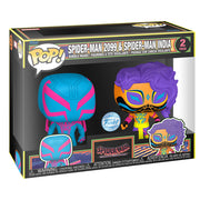 Blister 2 figuras POP Spider-Man 2099 Spider-Man India Exclusive