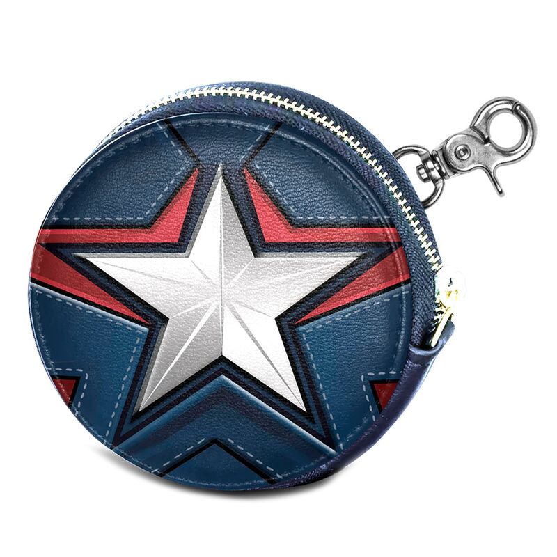 Monedero Coura Capitan America Marvel Frikytopia