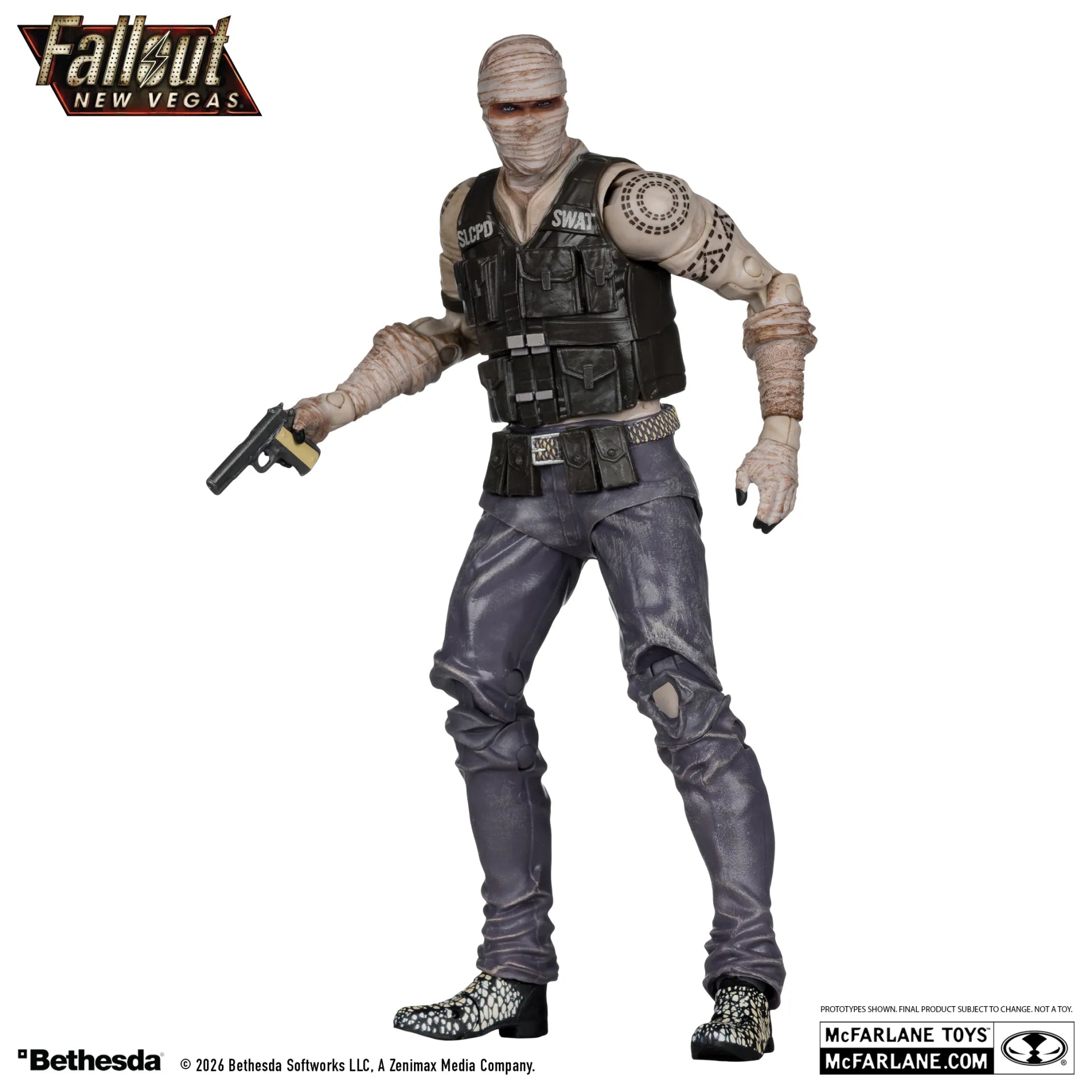MCFARLANE GAMING EDITION 7INCH FALLOUT NEW VEGAS JOSHUA GRAHAM ACTION Figura