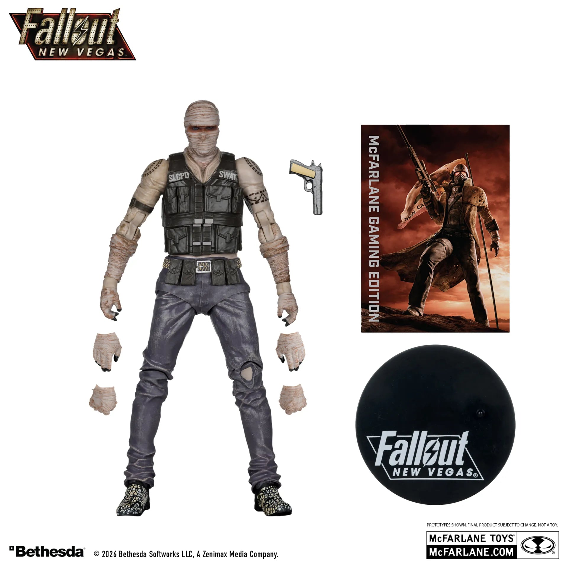 MCFARLANE GAMING EDITION 7INCH FALLOUT NEW VEGAS JOSHUA GRAHAM ACTION Figura