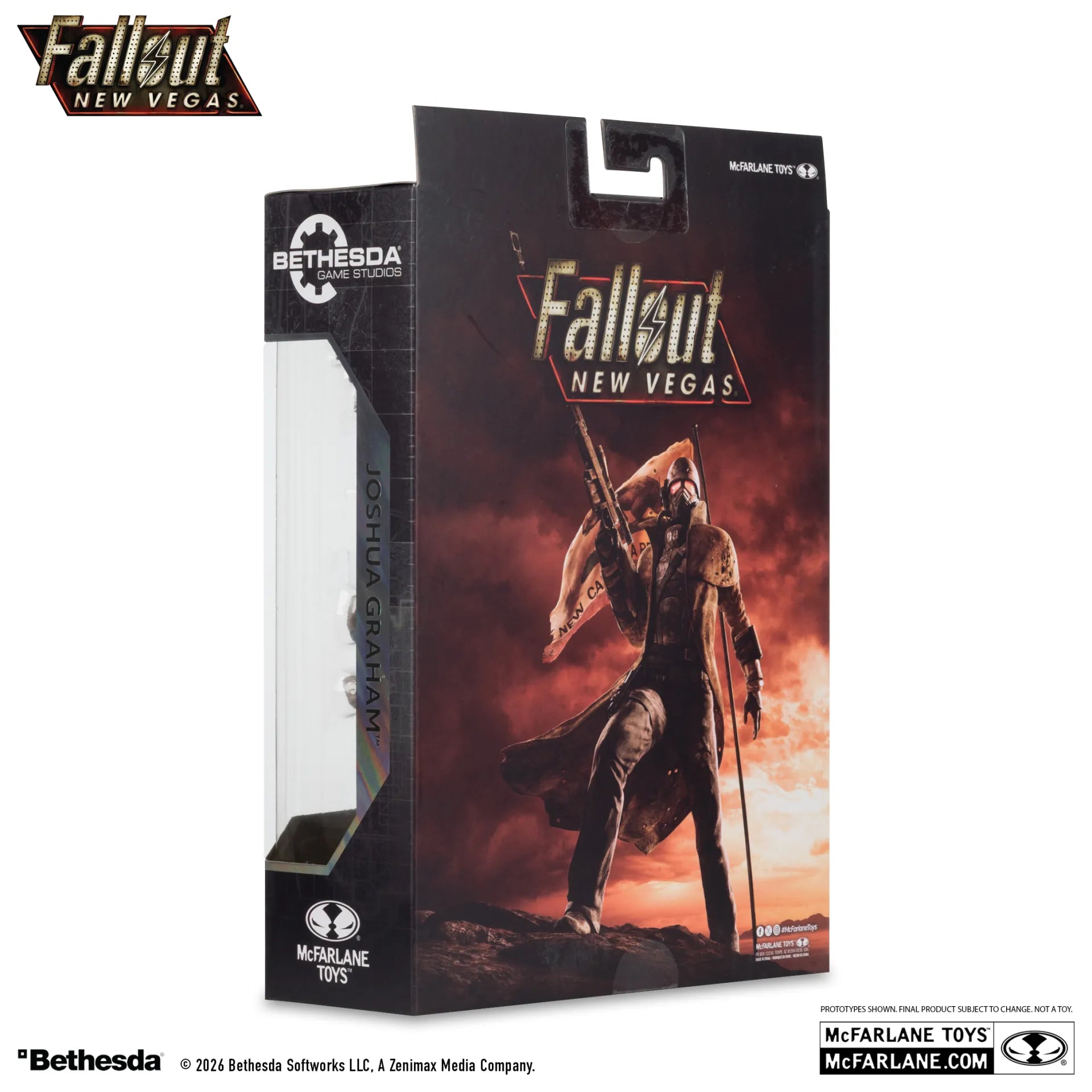 MCFARLANE GAMING EDITION 7INCH FALLOUT NEW VEGAS JOSHUA GRAHAM ACTION Figura