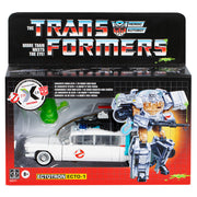 Figura hasbro transformers x ghostbusters ectotron ecto-1