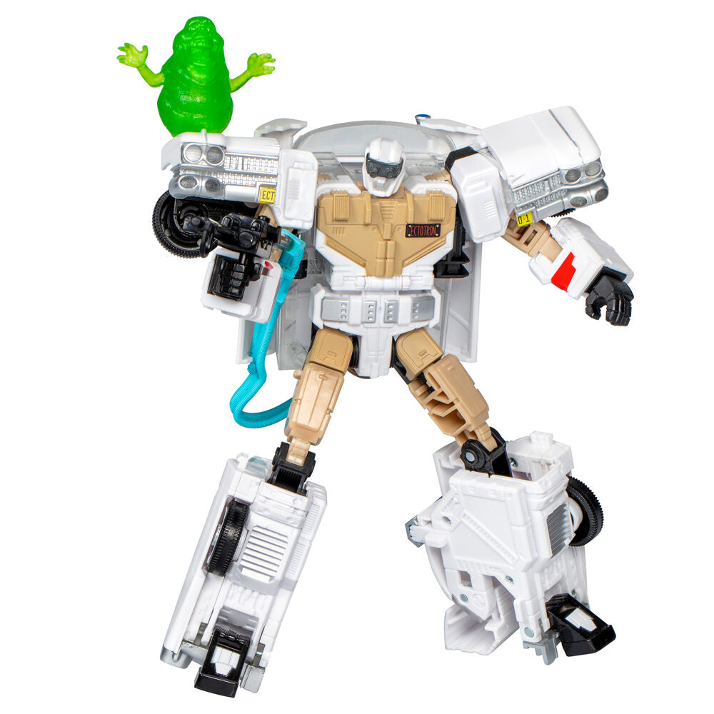 Figura hasbro transformers x ghostbusters ectotron ecto-1