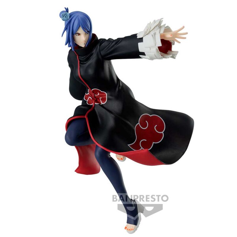 Figura banpresto naruto shippuden vibration stars konan 15cm