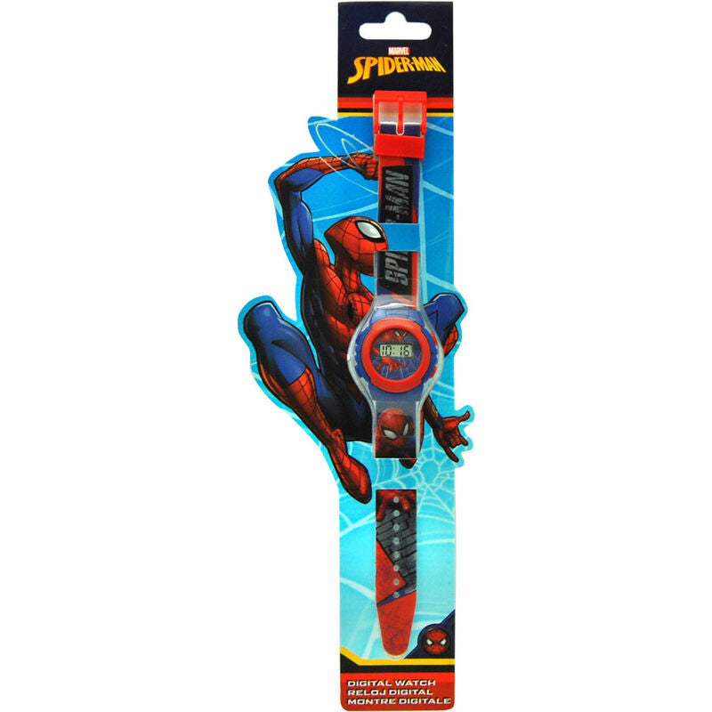 Reloj digital Spiderman Marvel Frikytopia