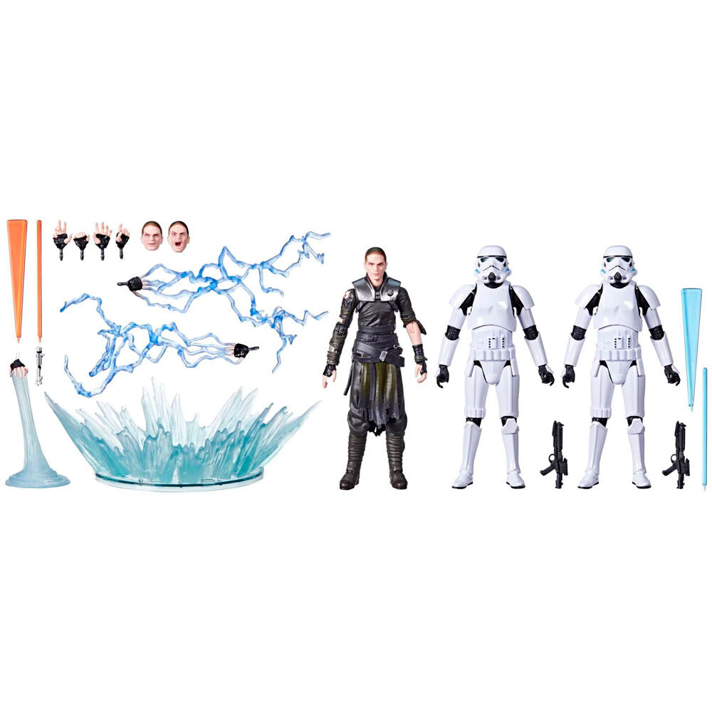 Set Starkiller Stormtroopers The Force Unleashed Star Wars 15cm