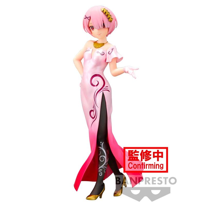 Figura Ram Glitter Glamorous Re Zero Starting Life in Another World 23cm Frikytopia