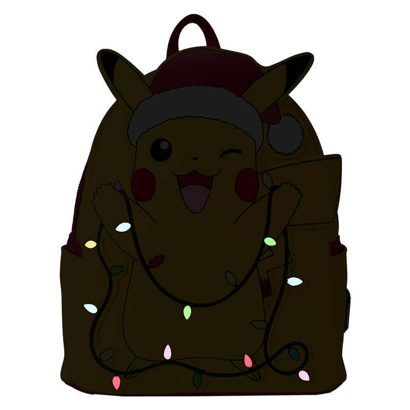 Pokemon by Loungefly Mochila Mini Holiday Pikachu