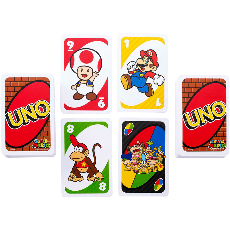 Super Mario Juego de Cartas UNO