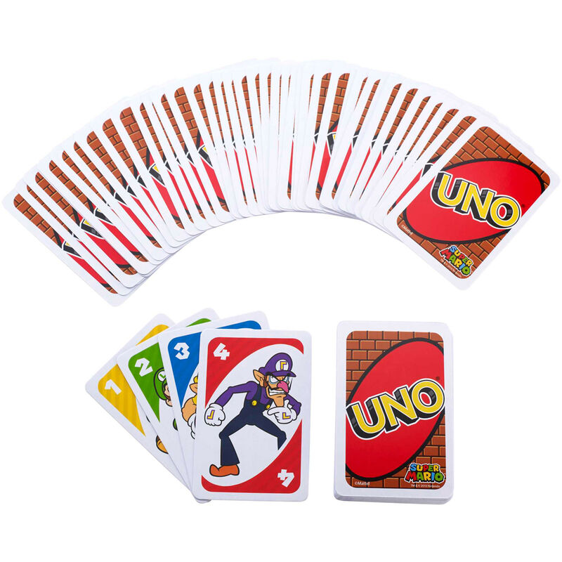 Super Mario Juego de Cartas UNO
