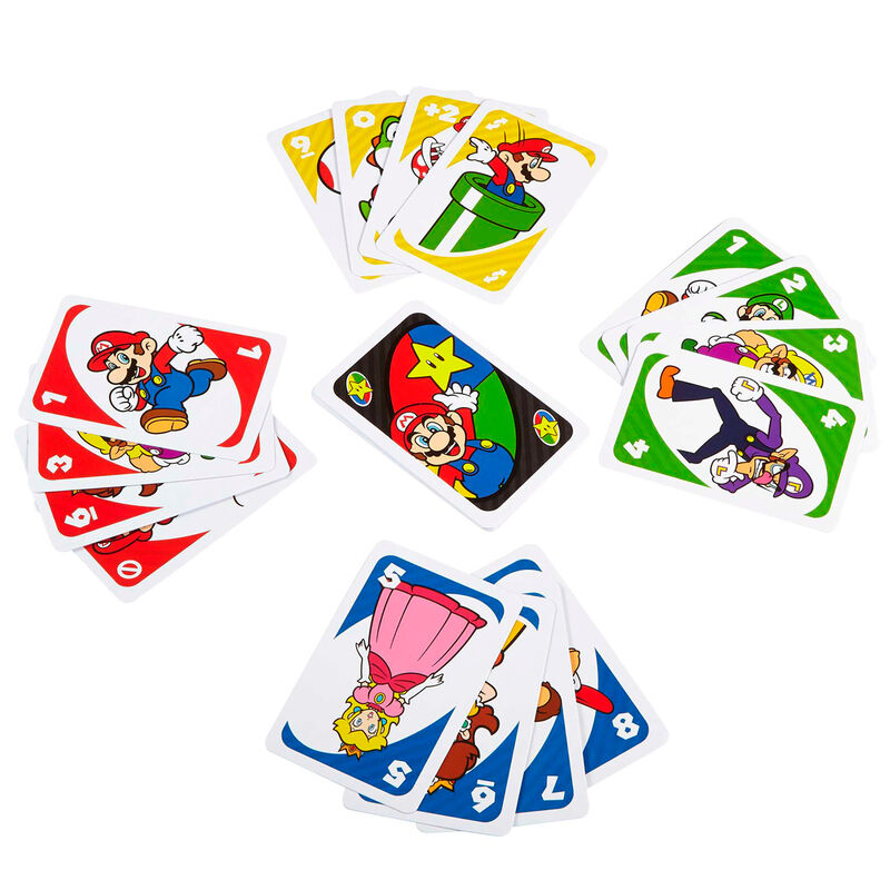 Super Mario Juego de Cartas UNO