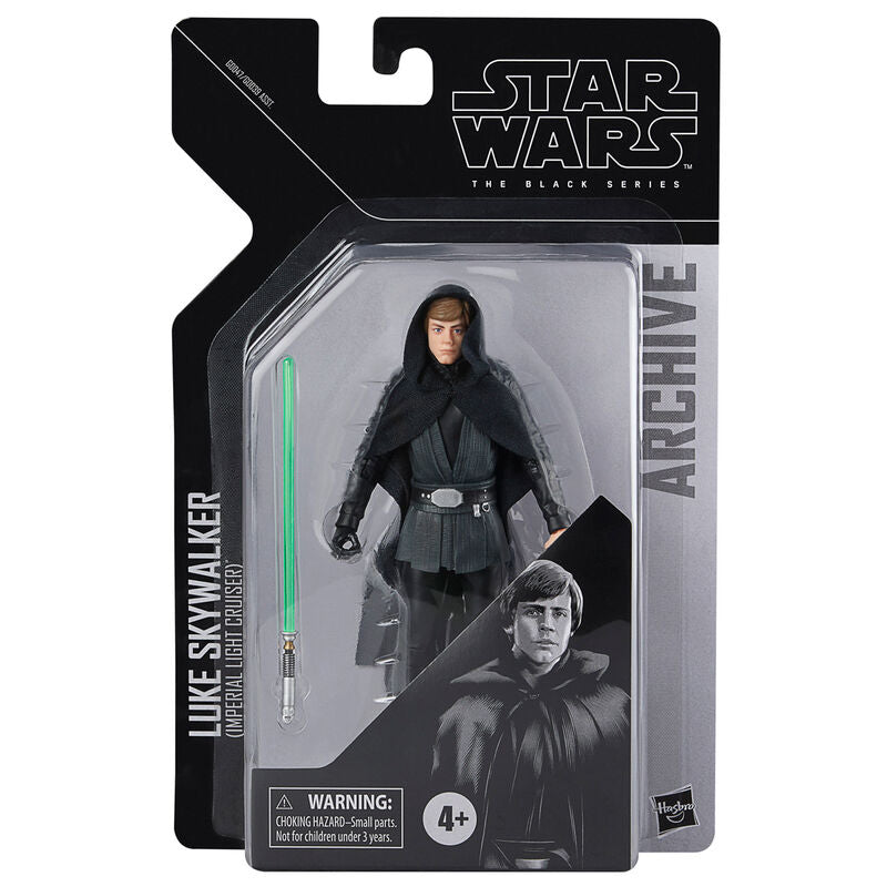 Figura hasbro star wars black series archive luke skywalker imperial 15cm