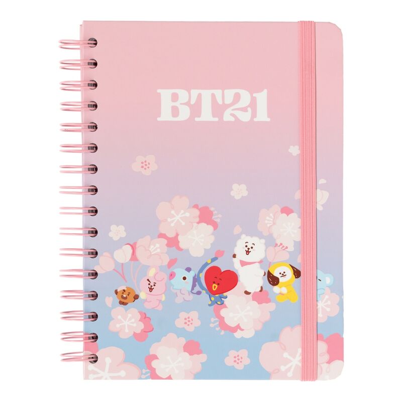 Cuaderno A5 Sakura BT21 Frikytopia