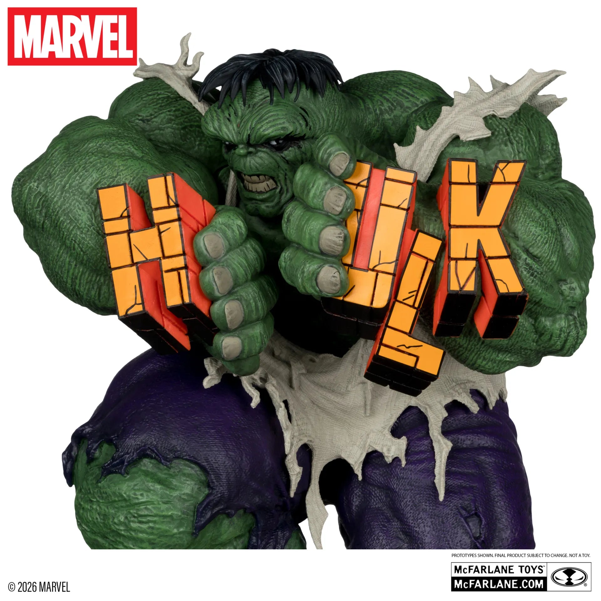 MARVEL COLLECTION 1:6 THE INCREDIBLE HULK #345 GREEN HULK VARIANT Figura
