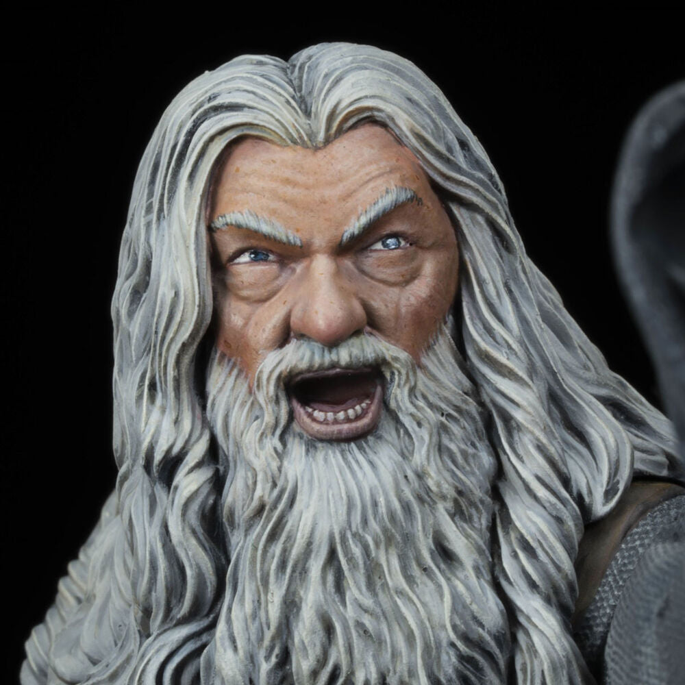 Figura el senor de los anillos gandalf en moria 18cm