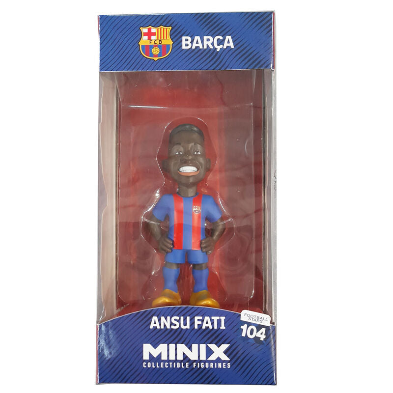 Figura minix futbol club barcelona ansu fati 12cm Frikytopia