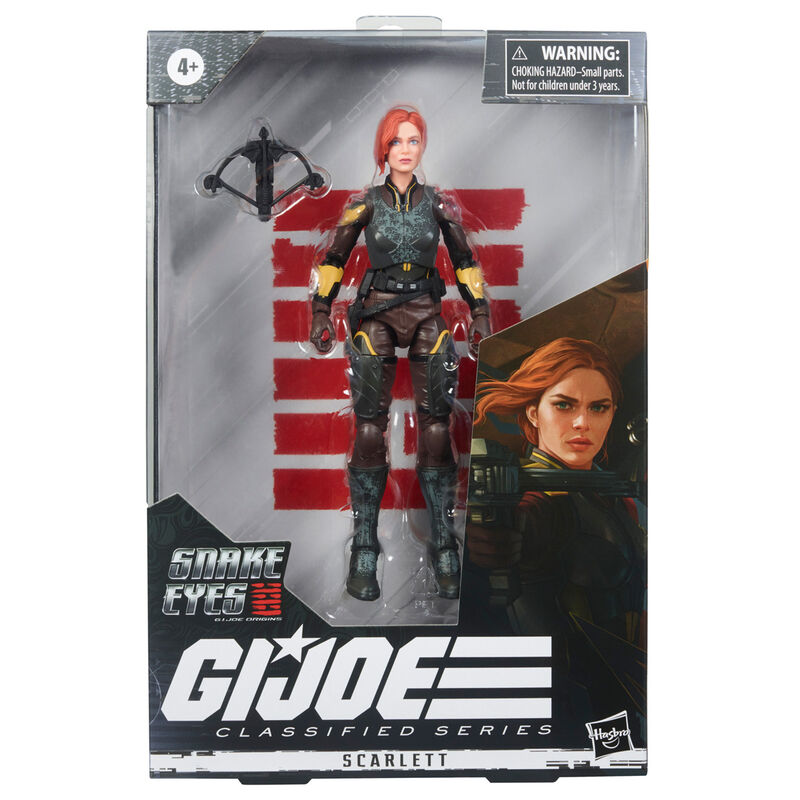 Figura Scarlett 20 GI Joe Classified Series Snake Eyes