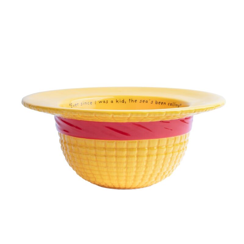 Bowl 3D Sombrero Paja Monkey D Luffy One Piece Frikytopia