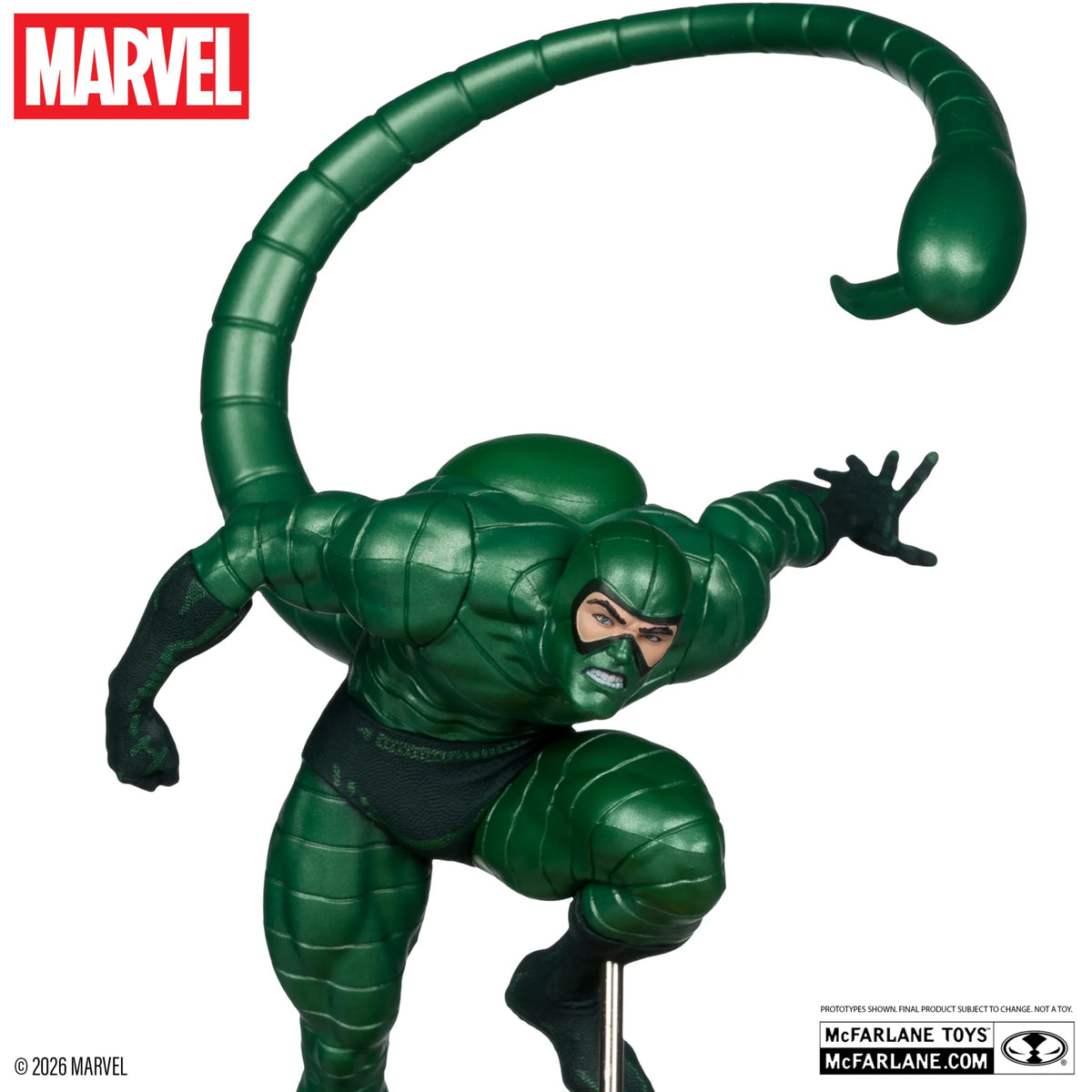 Marvel Estatua PVC !/10 Scorpion (Metallic) (The Amazing Spider-Man #318) (Gold Label) 18 cm