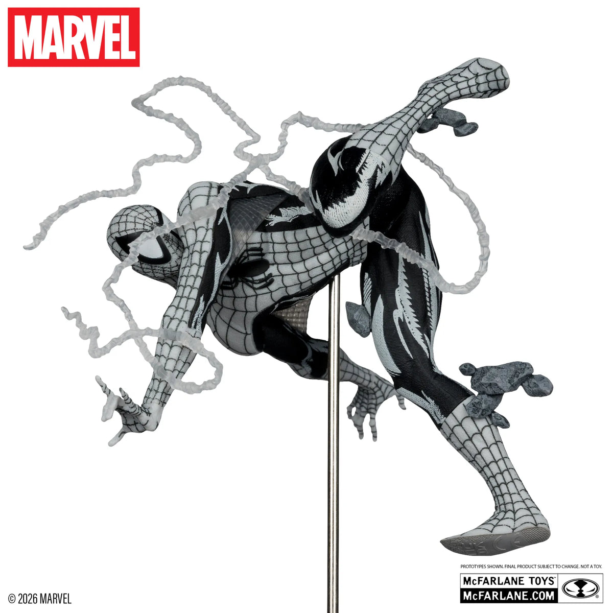 Marvel Estatua PVC !/10 Spider-Man (Line Art) (The Amazing Spider-Man #318) (Gold Label) 17 cm