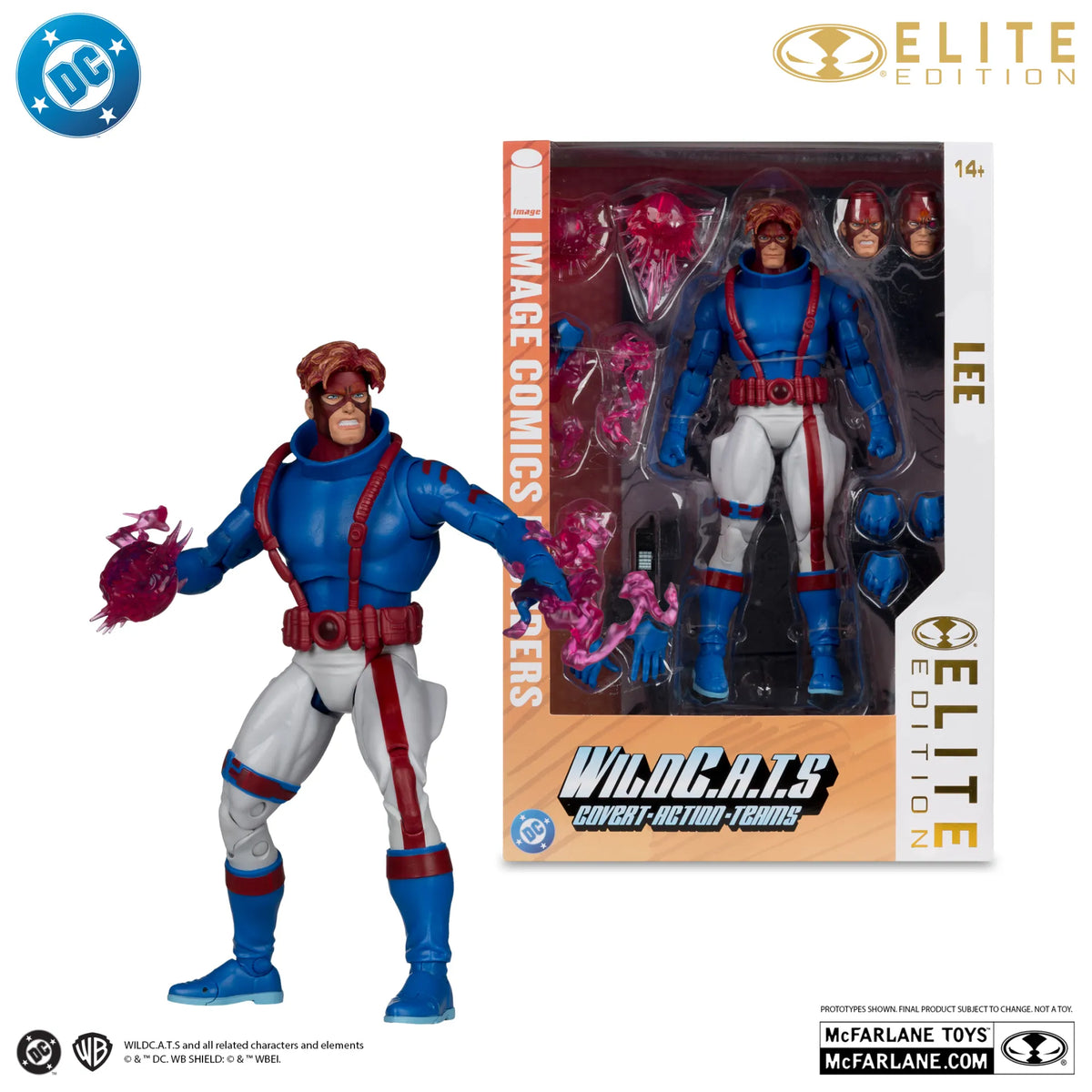WildC.A.T.S Elite Edition Image Comic Founders Series Deluxe Figura Spartan 19 cm