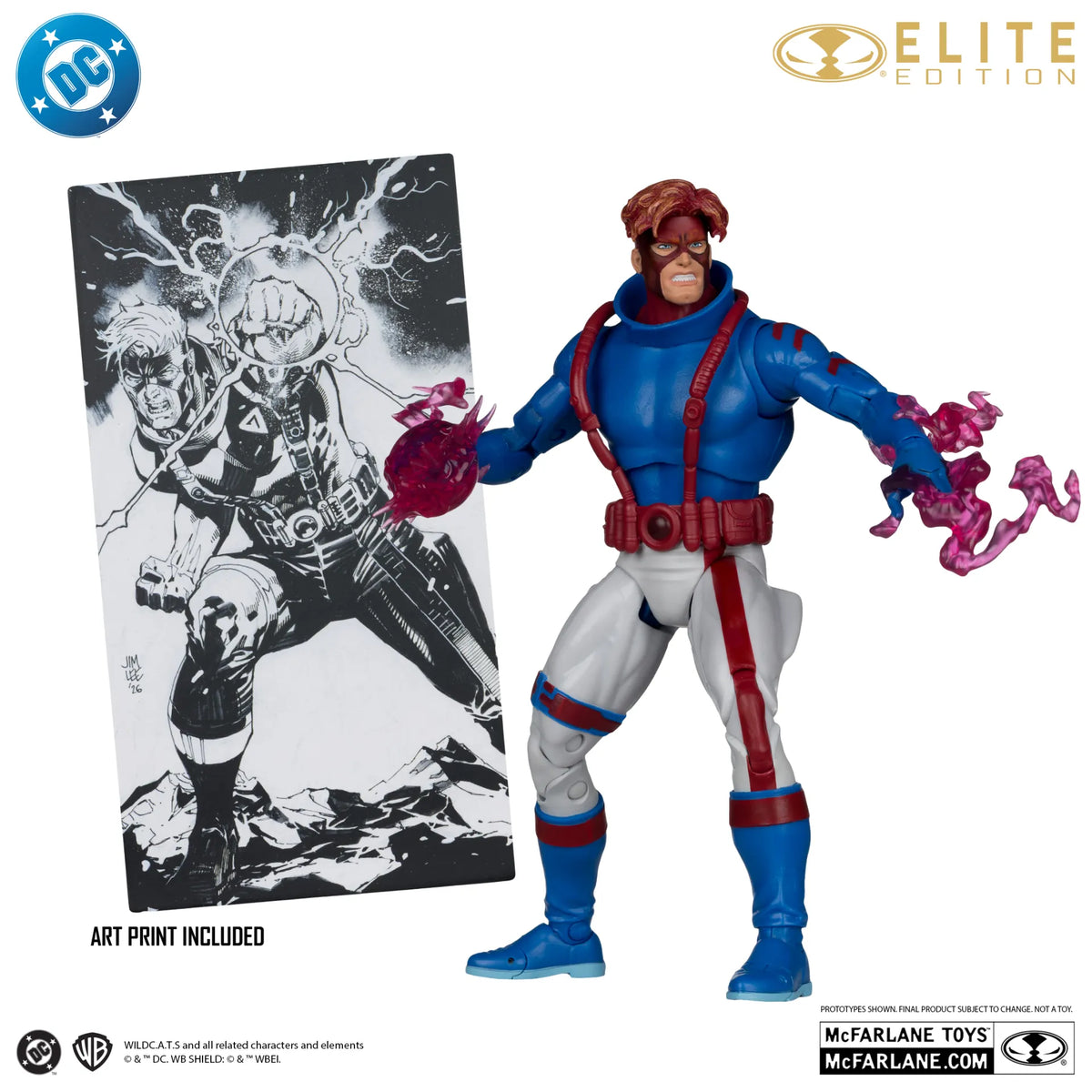 WildC.A.T.S Elite Edition Image Comic Founders Series Deluxe Figura Spartan 19 cm