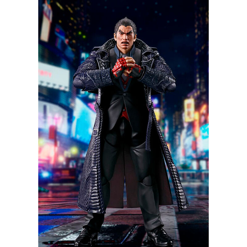 Figura tamashii nations tekken 8 sh figuarts kazuya mishima 15cm